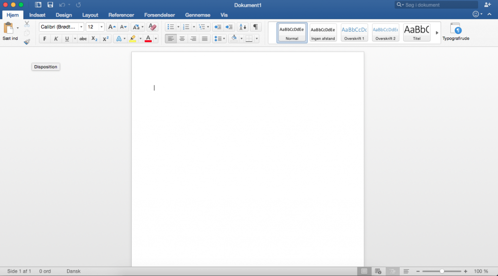 Installer Microsoft Office 2016 til Mac
