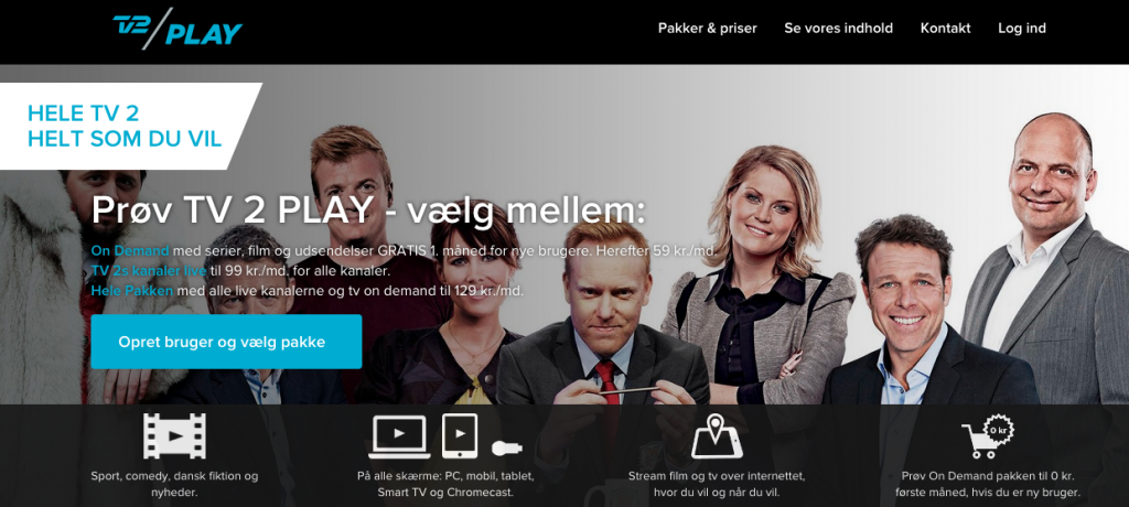 Danske film og serier på TV2 Play