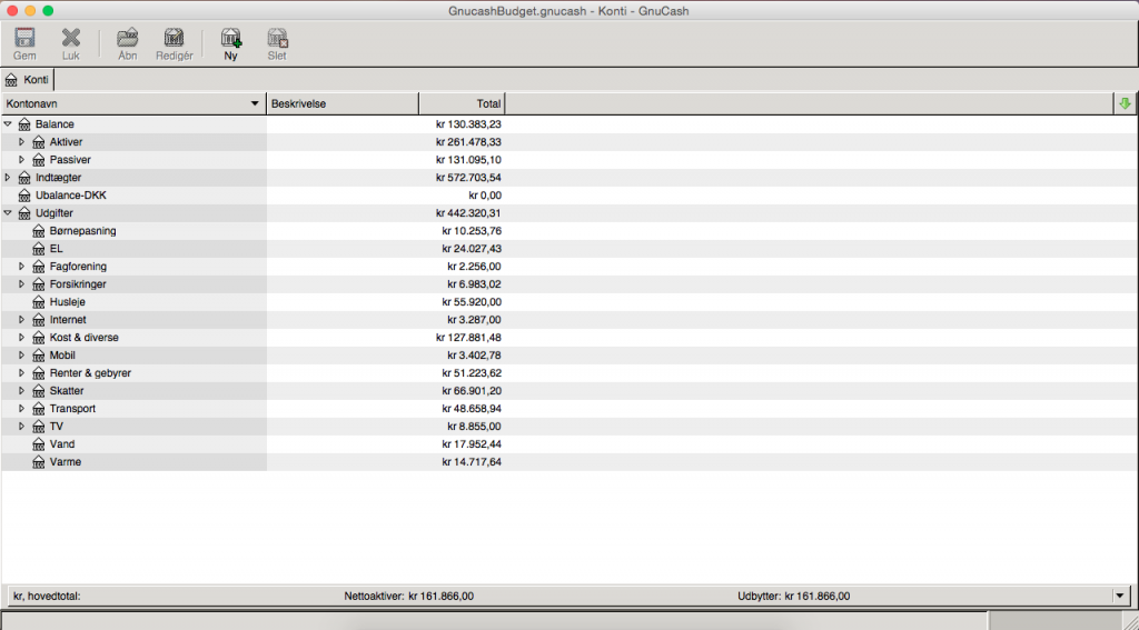 Gnucash – gratis regnskabsprogram til private