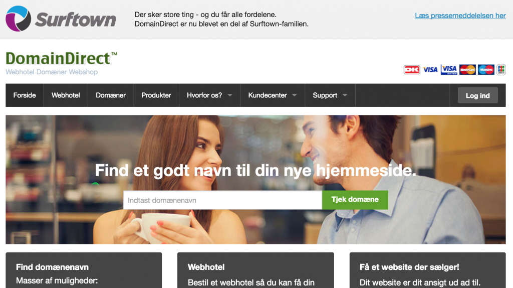 Surftown overtager Domaindirect.dk – hvad gør du nu?