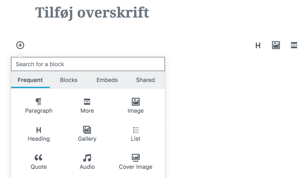 WordPress 5 kommer snart