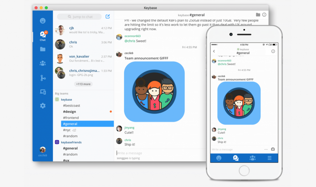 Keybase – Krypteret chat og styr på dine identiteter