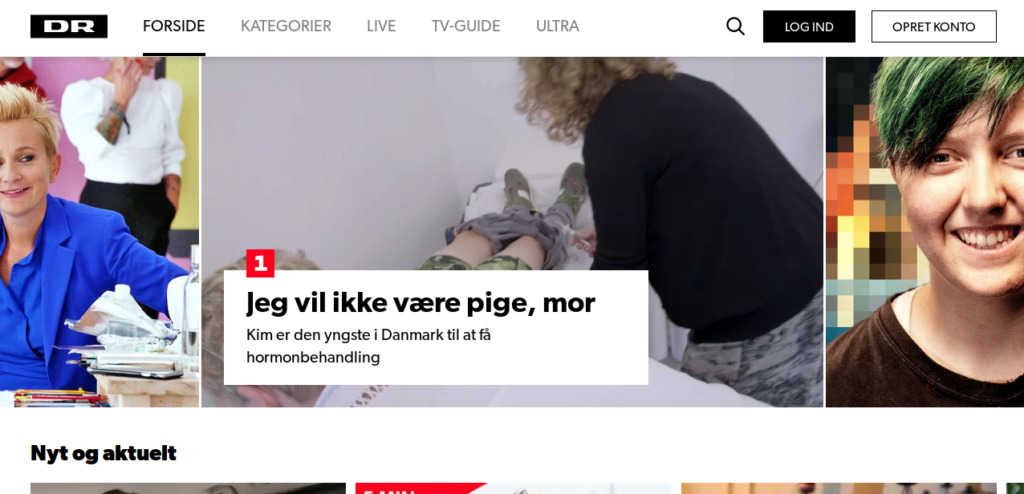 Det nye DR TV – Nyt moderne design