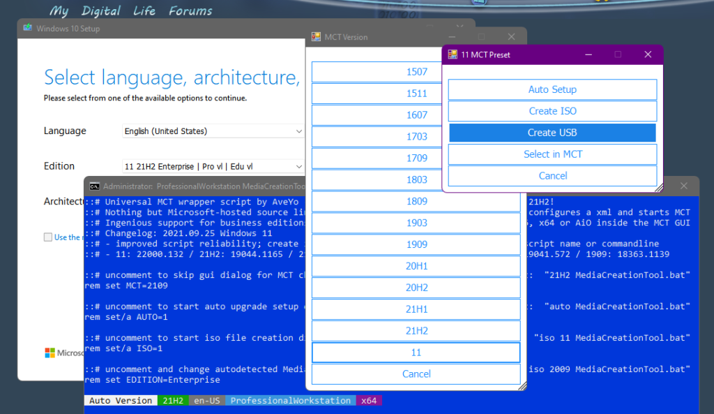 Lav Windows 11 .ISO fil der springer TPM over