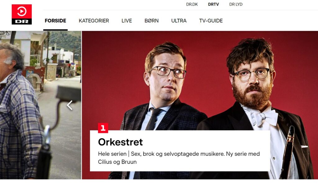 Danske film og serier på DR TV