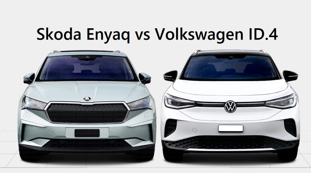 Skoda Enyaq Vs. Volkswagen ID.4 - IT-blogger.dk